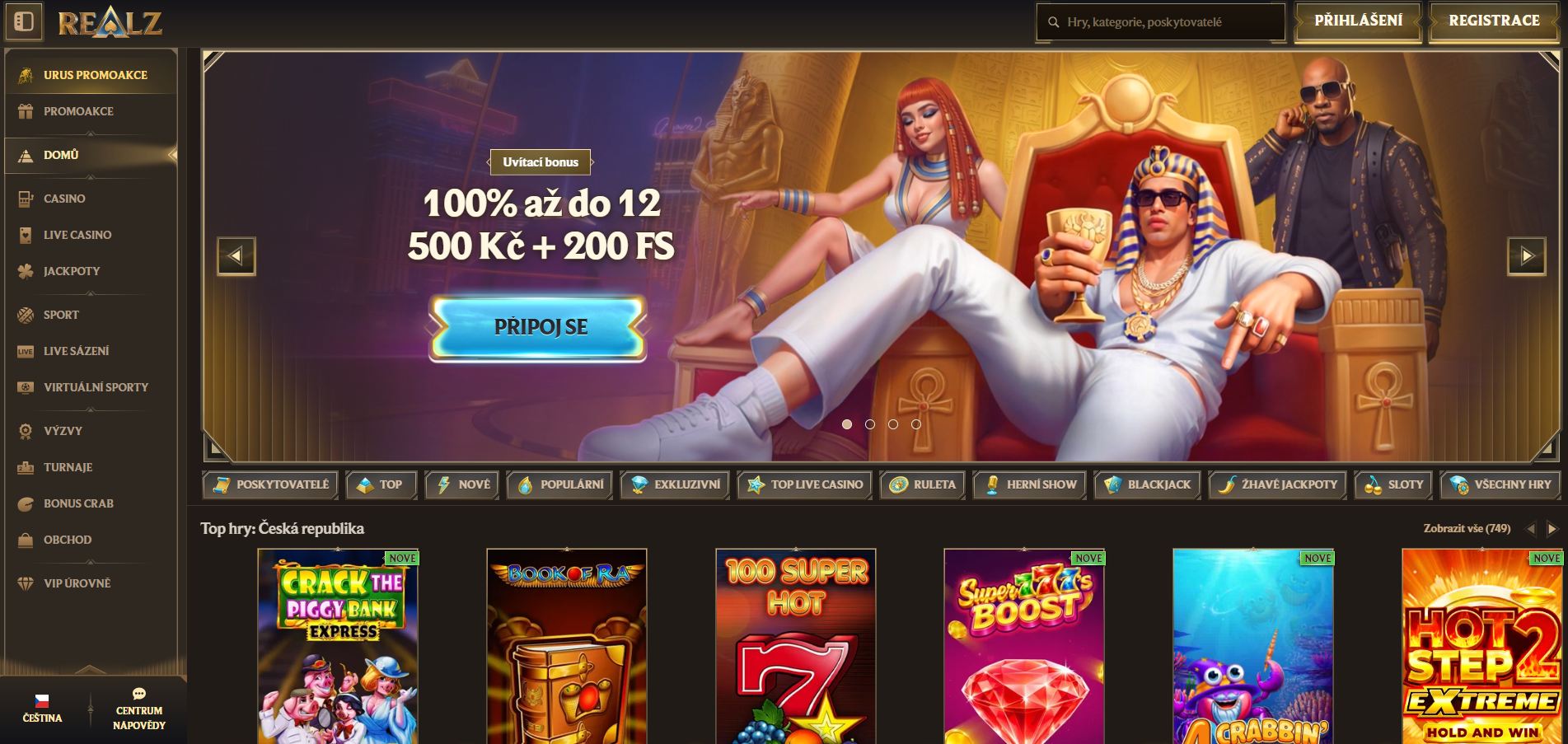 Realz - Pravdivé herní zkušenosti v online casino Realz