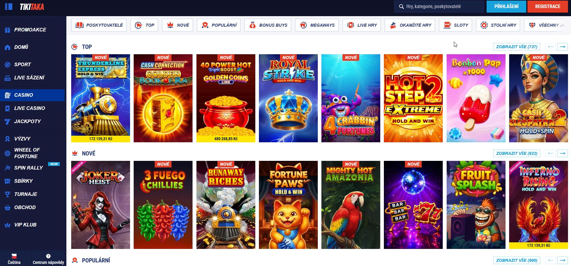 Tikitaka - Zábavné online casino Tikitaka s originálním designem a herami